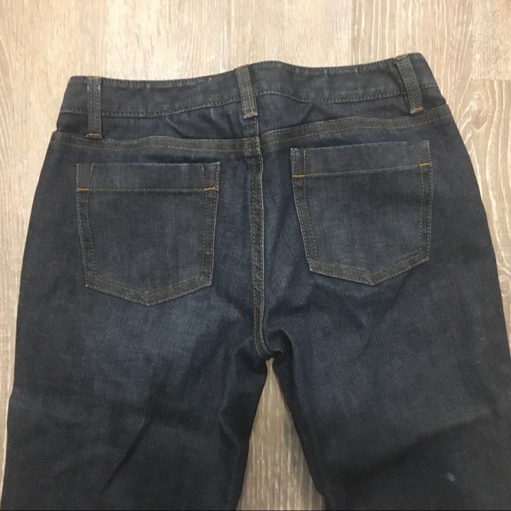 Ann Taylor Jeans 4 dark wash modern fit Lindsay